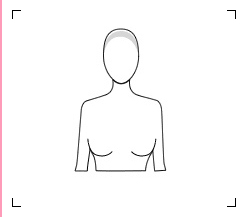 Narrow shoulders body shape