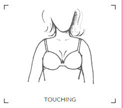 Closet set breast shape